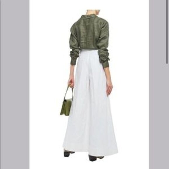 Brunello Cucinelli High-waisted Palazzo Trousers 6 - Picture 1 of 14